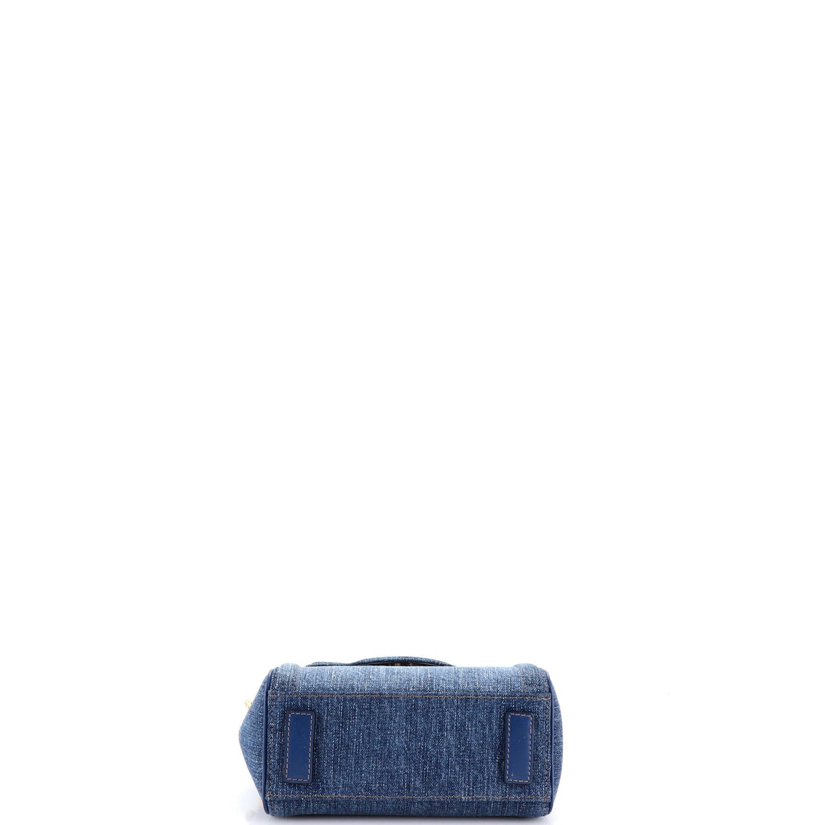 La Medusa Top Handle Bag Denim Small