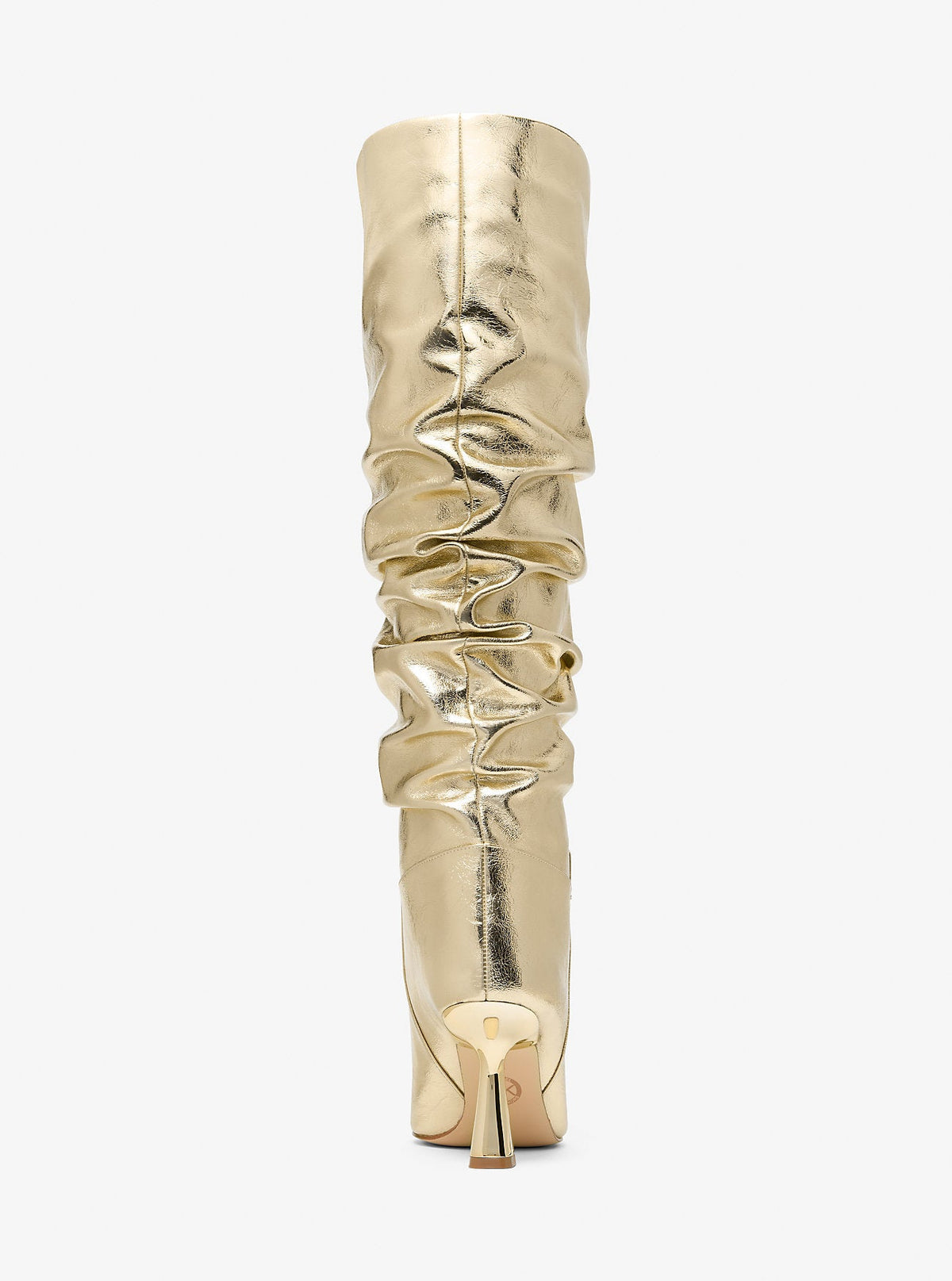 Amali Crackled Metallic Boot