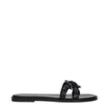 Versace Leather Women's Slippers