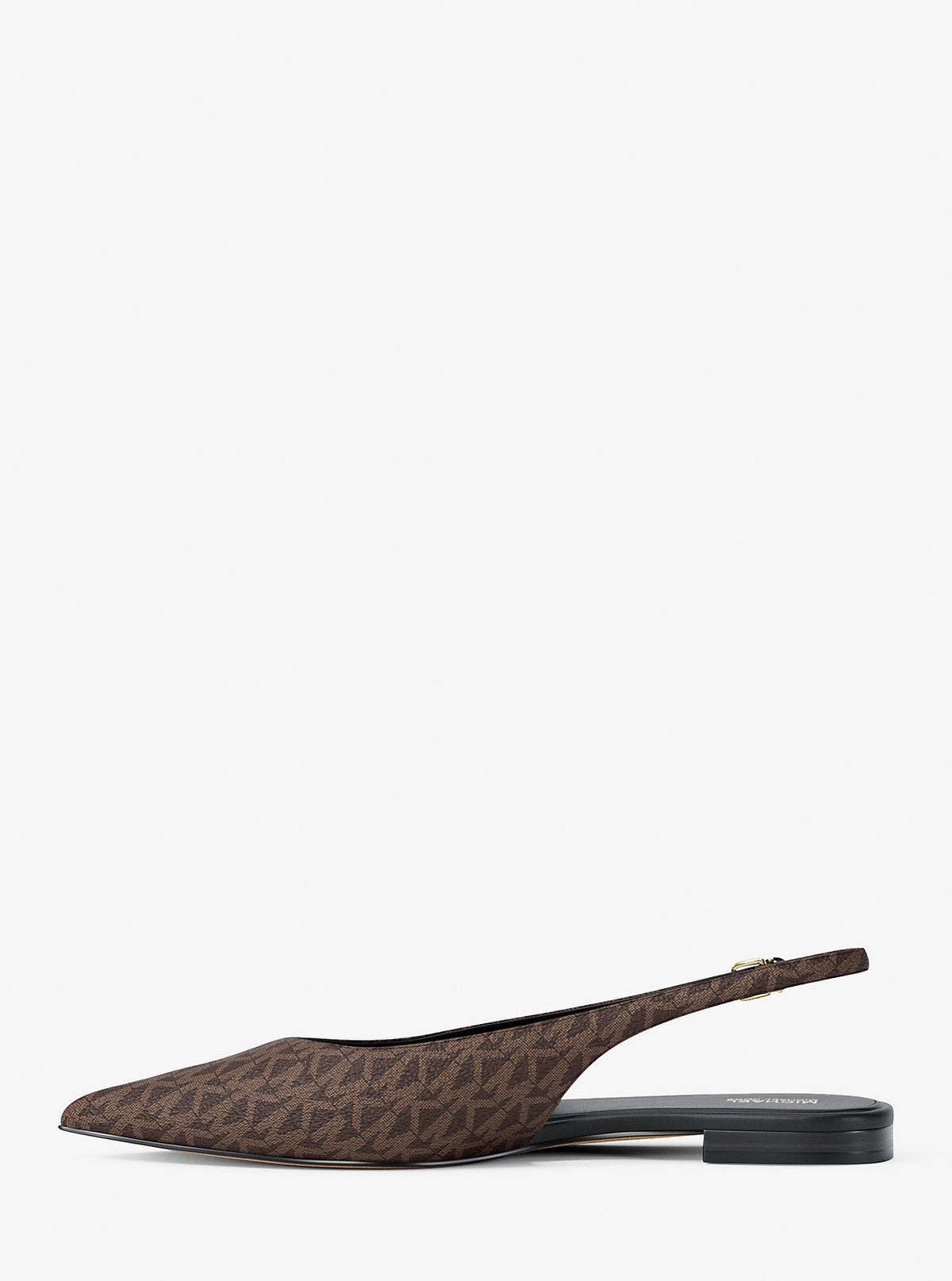 Amali Signature Logo Slingback Flat