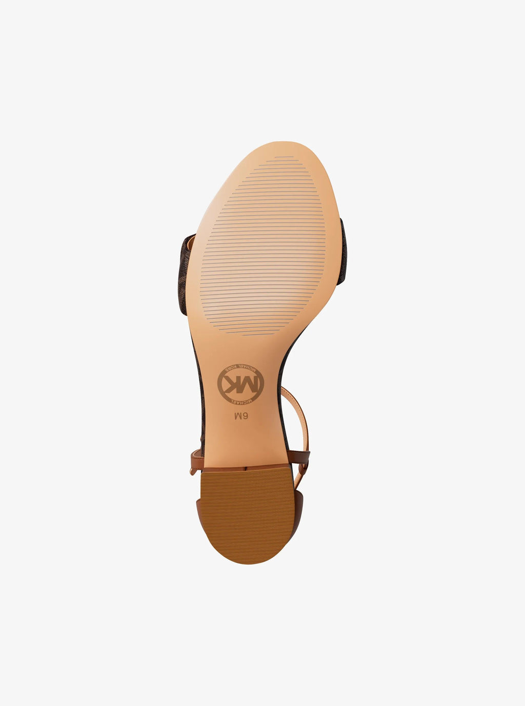 Hannah Signature Logo Block Heel Sandal