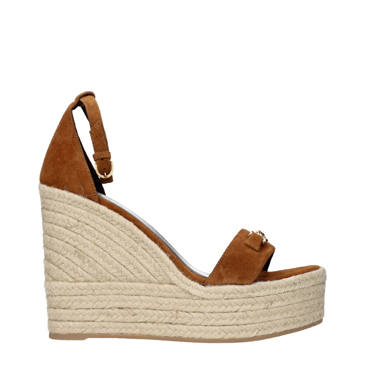 Versace Leather Wedge Women's Sandals