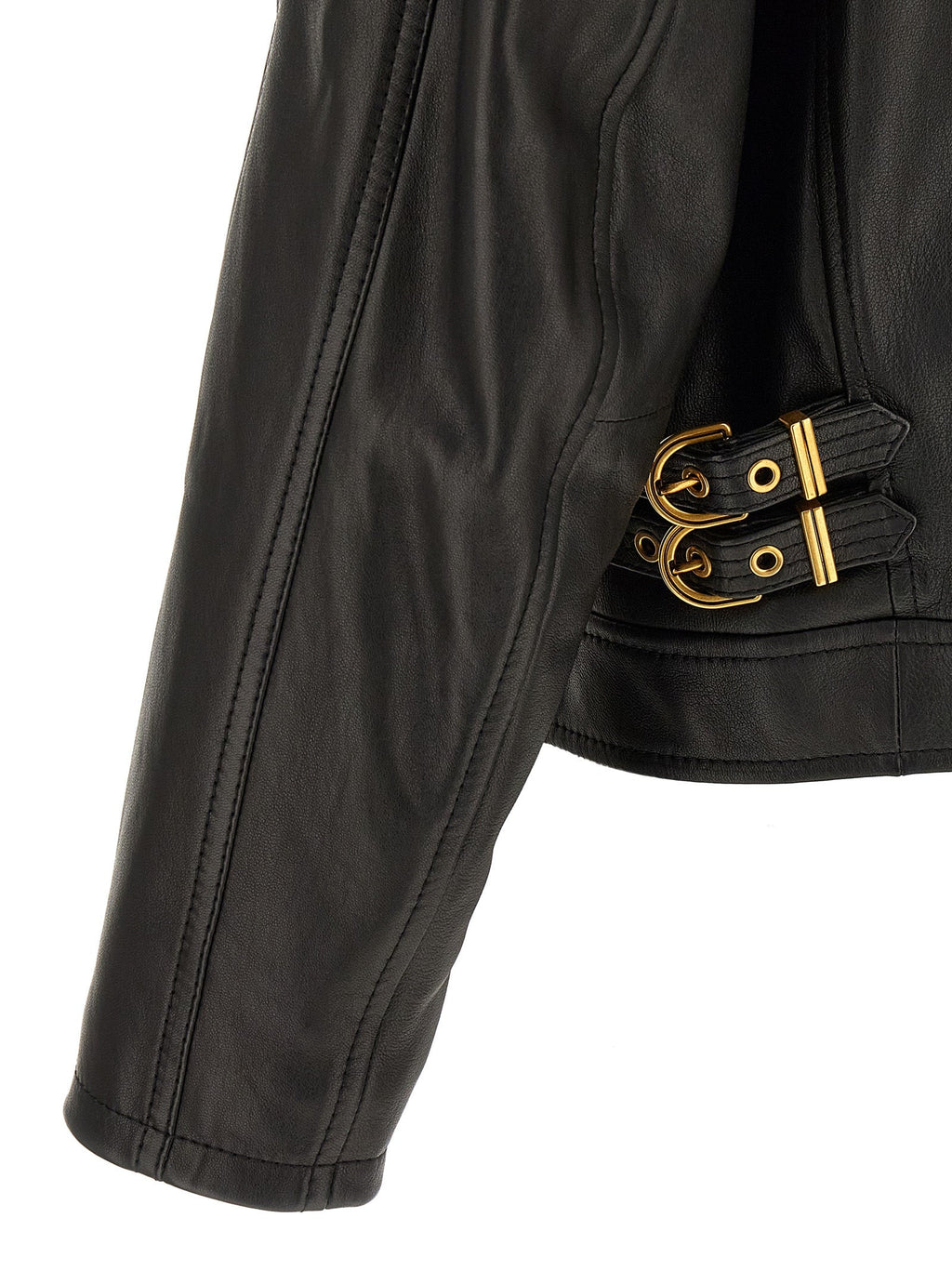 Versace Lamb Leather Leather Men's Jacket