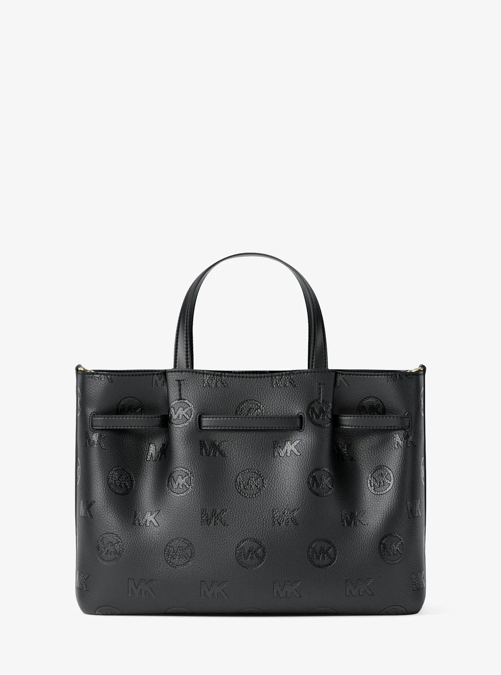 Carson Medium Logo Debossed Satchel