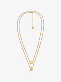 Cubic Zirconia Double Layered Necklace