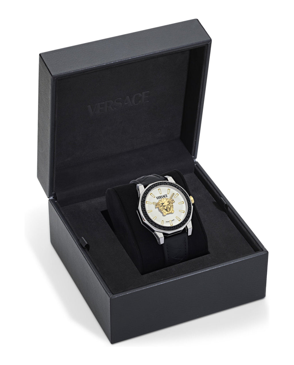 Medusa Deco Leather Watch