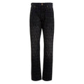 Versace All-Over Logo Denim Jeans
