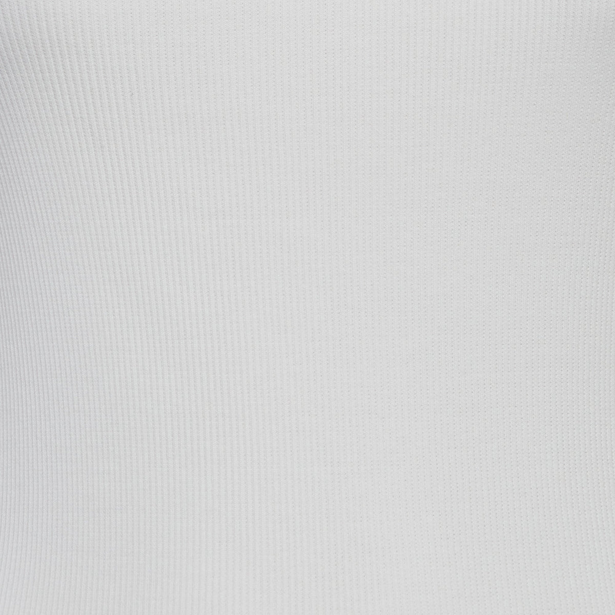 Versace Jeans Couture White Rib Knit Buckle Strap Midi Dress