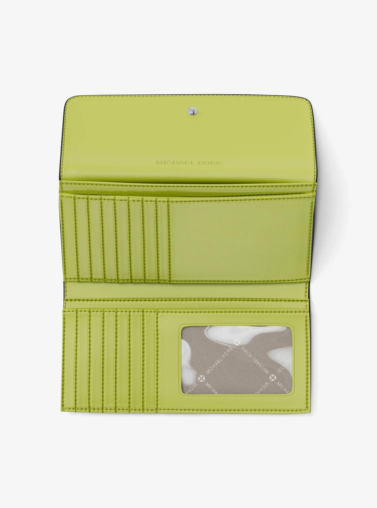 Jet Set Large Signature Logo Tri-Fold Wallet