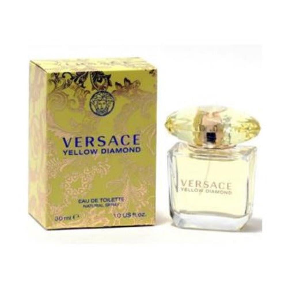 2PCS Combo Versace Yellow Diamond Eau De Toilette Versace Women's Perfume 1.0 Oz