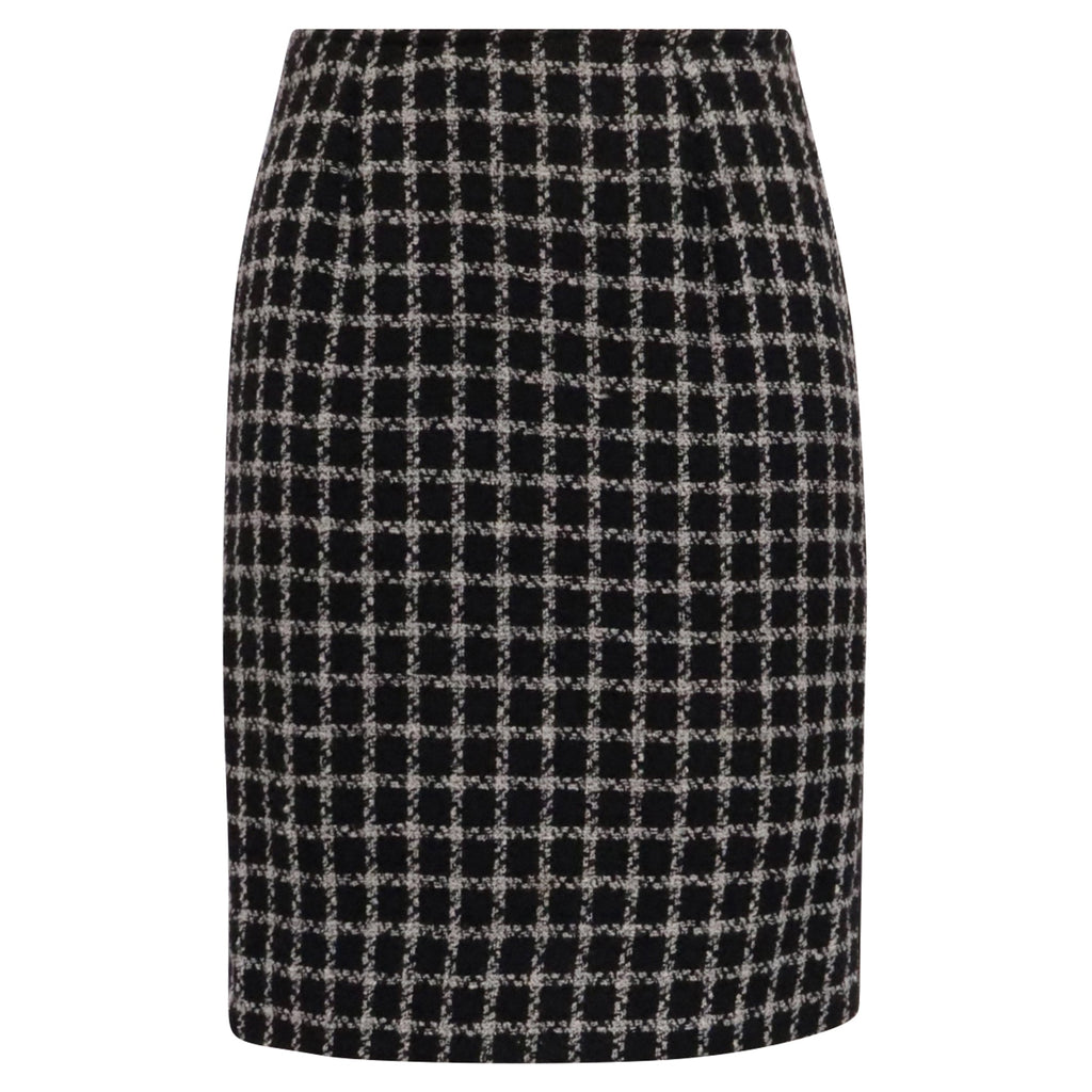 Gianni Versace Knee-Length Pencil Skirt in Black Tweed