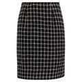Gianni Versace Knee-Length Pencil Skirt in Black Tweed