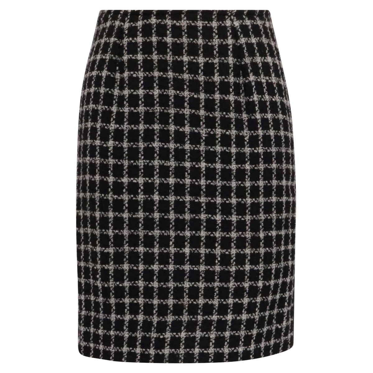Gianni Versace Knee-Length Pencil Skirt in Black Tweed