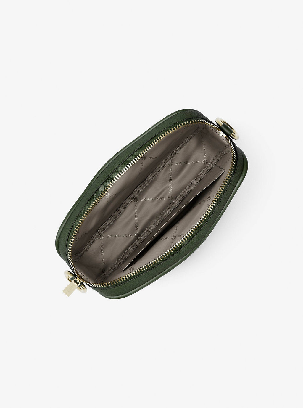 Jet Set Small Pebbled Leather Camera Crossbody Bag