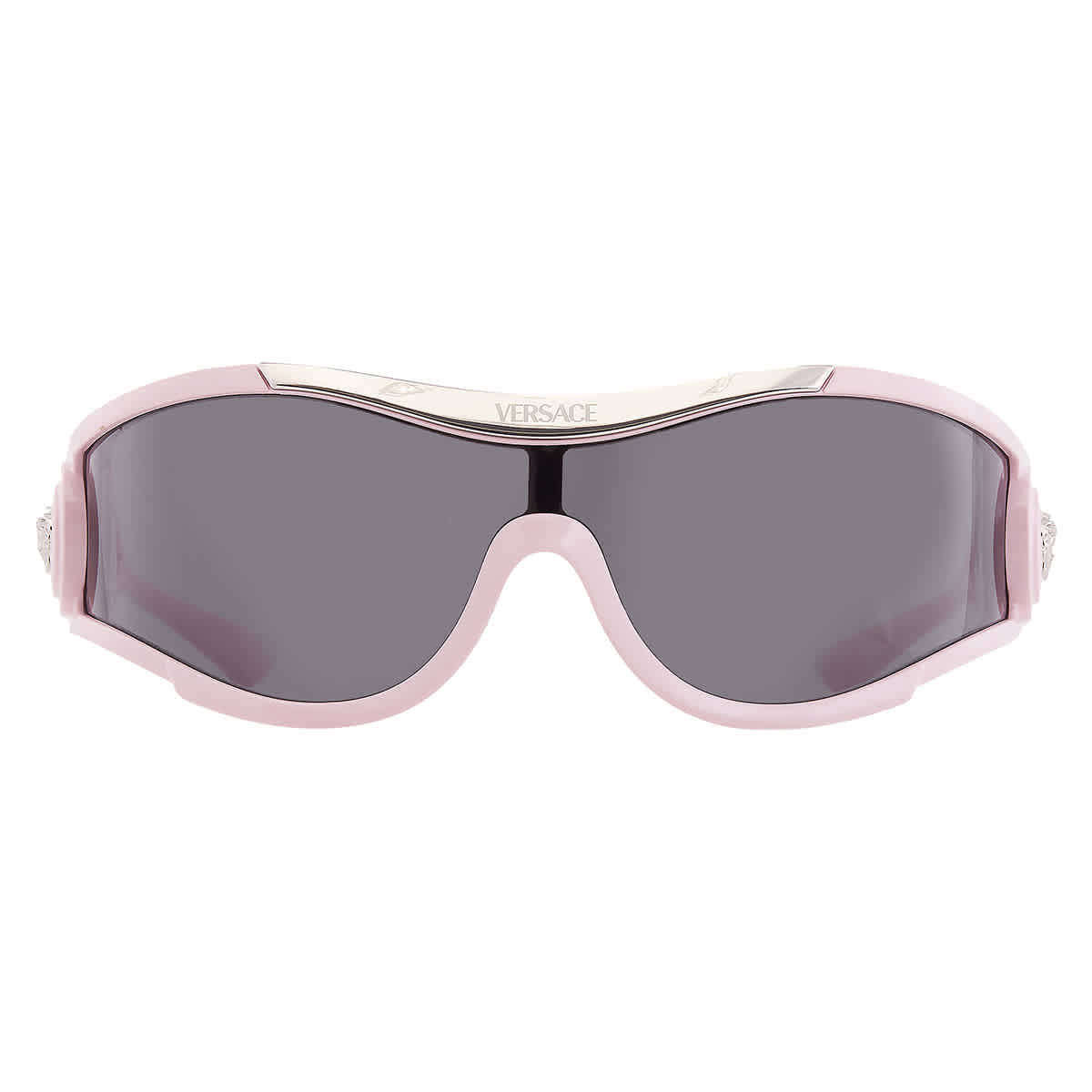 Versace Dark Grey Shield Unisex Sunglasses VE4475 548587 42