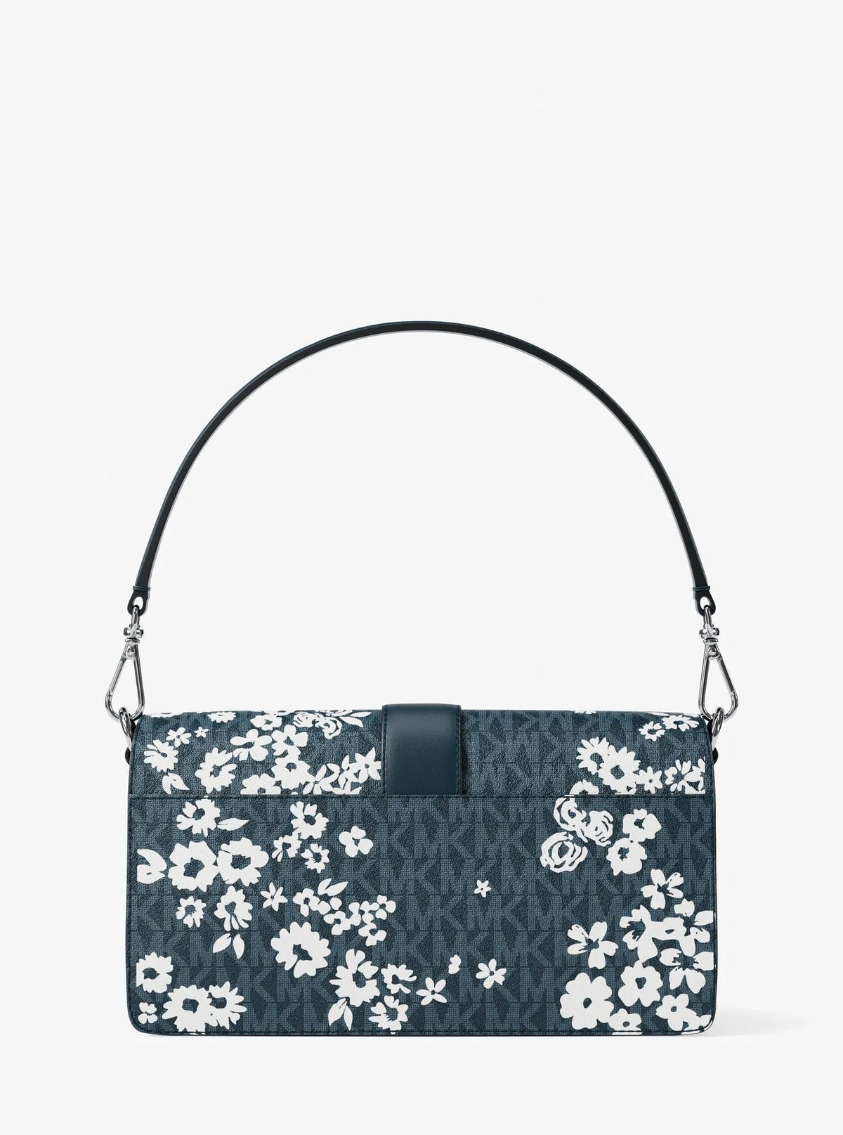 Greenwich Medium Printed Signature Logo Convertible Shoulder Bag