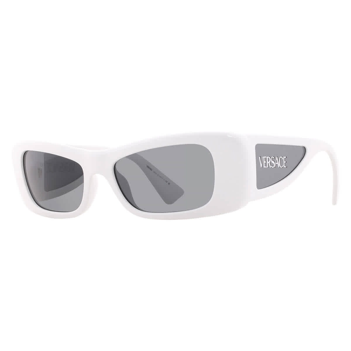 Versace Dark Grey Cat Eye Ladies Sunglasses VE4481 314/87 54