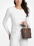 Voyager Extra-Small Signature Logo Convertible Crossbody Bag