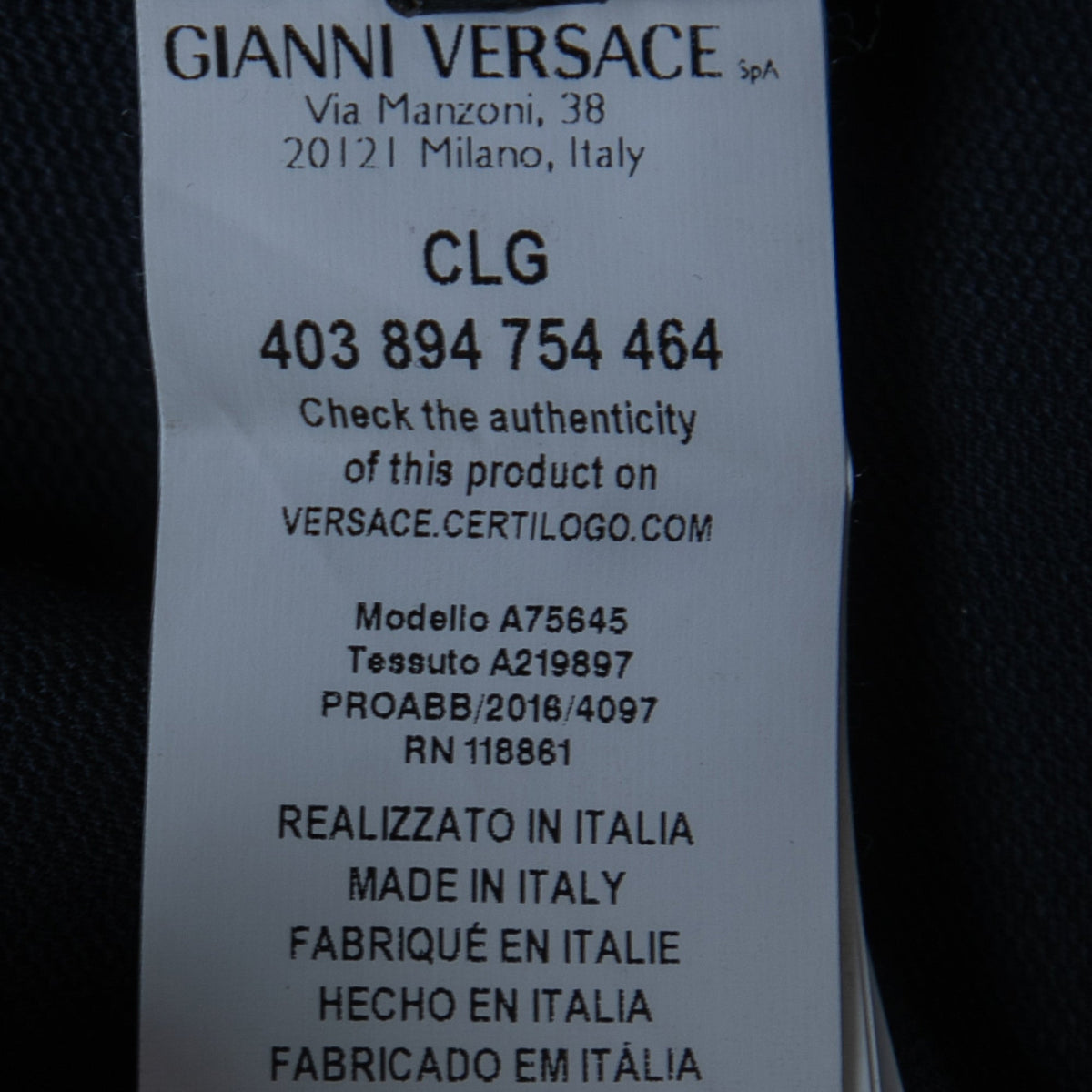 Versace Navy Blue Stretch Contrast Piping Detail Leggings