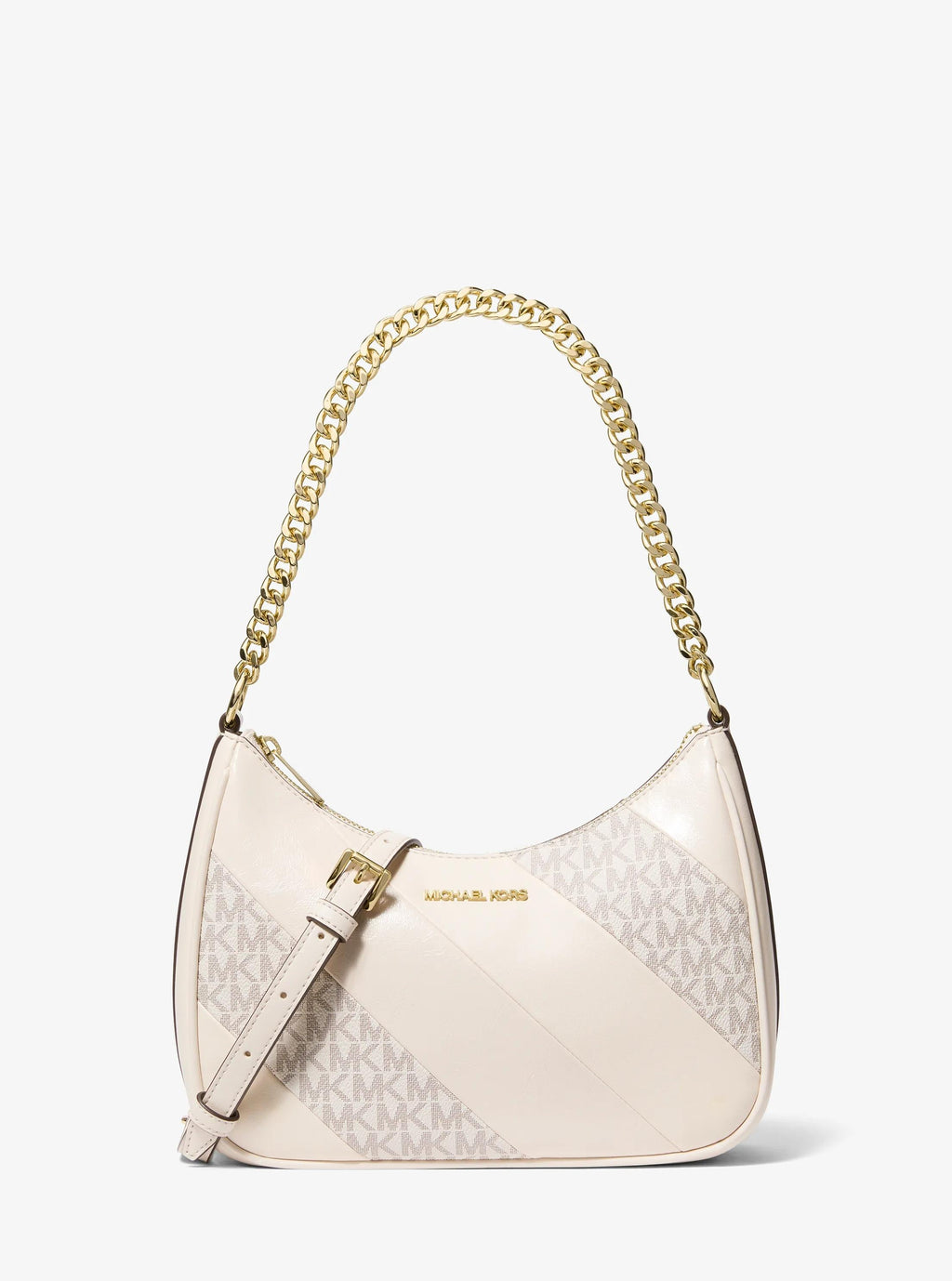 Jet Set Travel Large Signature Logo Trim Convertible Crossbody Bag