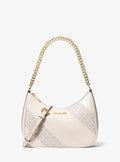 Jet Set Travel Large Signature Logo Trim Convertible Crossbody Bag