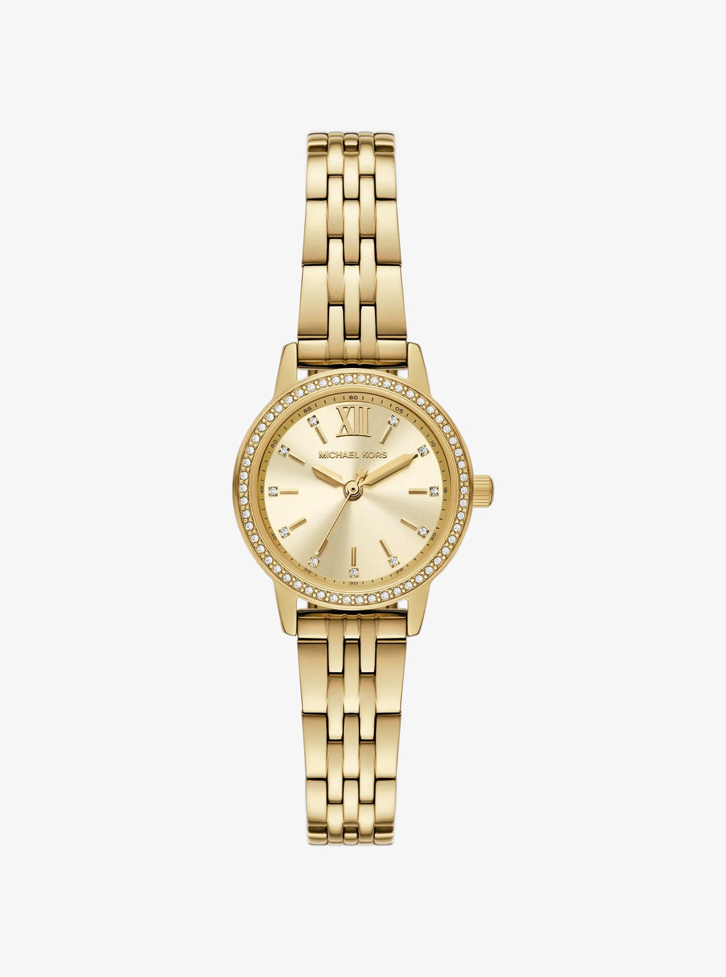 Mini Melissa Pavé Gold-Tone Watch