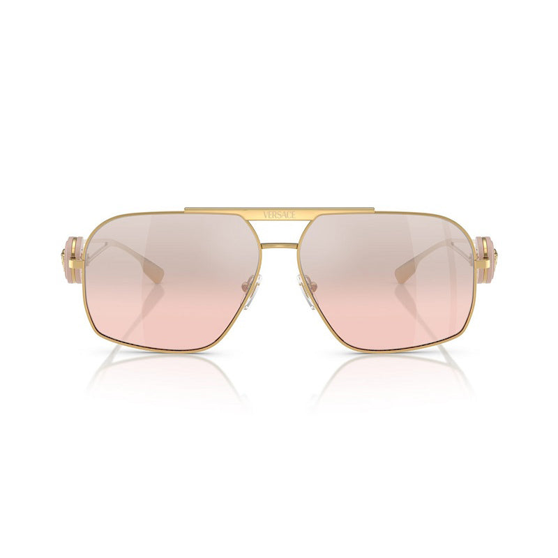 VE2269 10027E Gold/Light Pink Mirror Gradient Silver