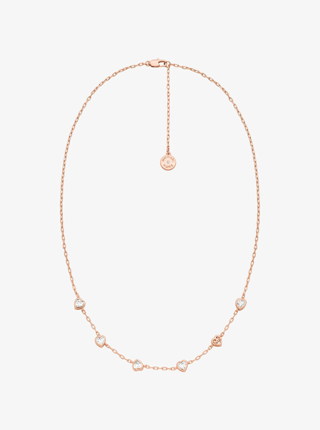 Heart Cubic Zirconia Necklace and Stud Earrings Gift Set