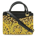 Versace Barocco Leopard Handbag 2WAY PVC