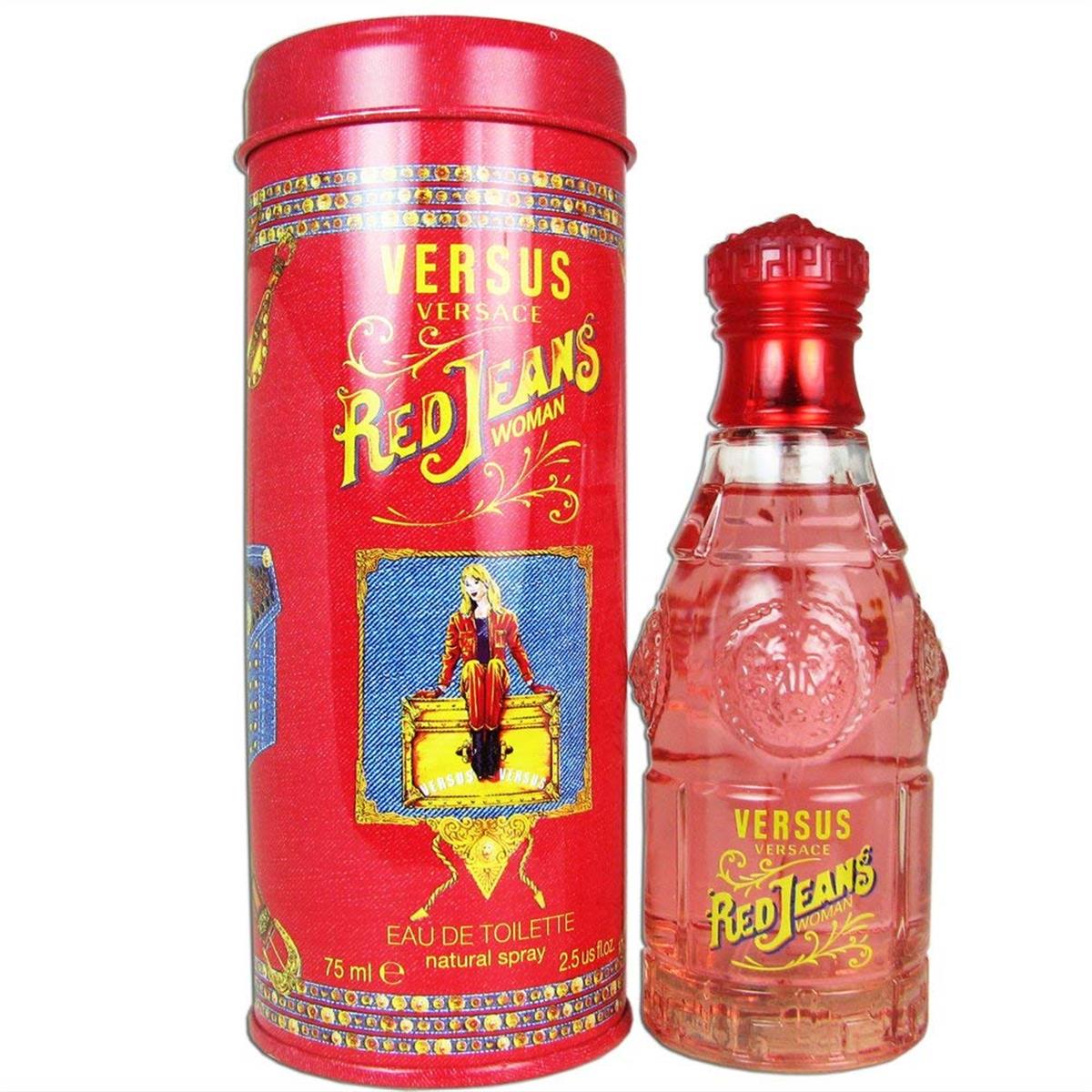 Versace  2.5 oz Red Jeans Eau De Toilette Spray for Women