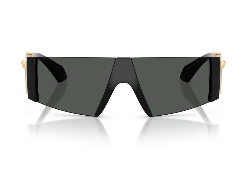 Gold 0ve4516 Oversized Shield Sunglasses