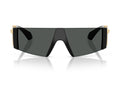 Gold 0ve4516 Oversized Shield Sunglasses