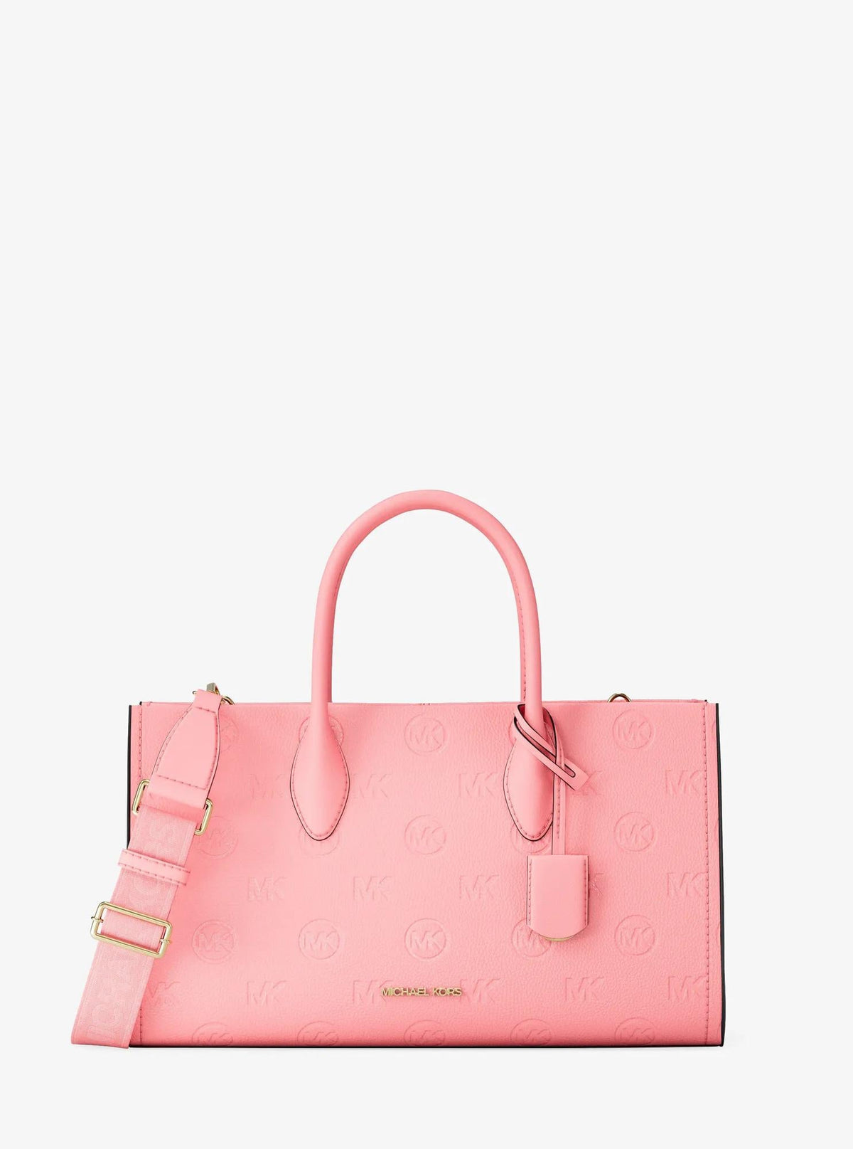 Mirella Medium Logo Debossed Satchel