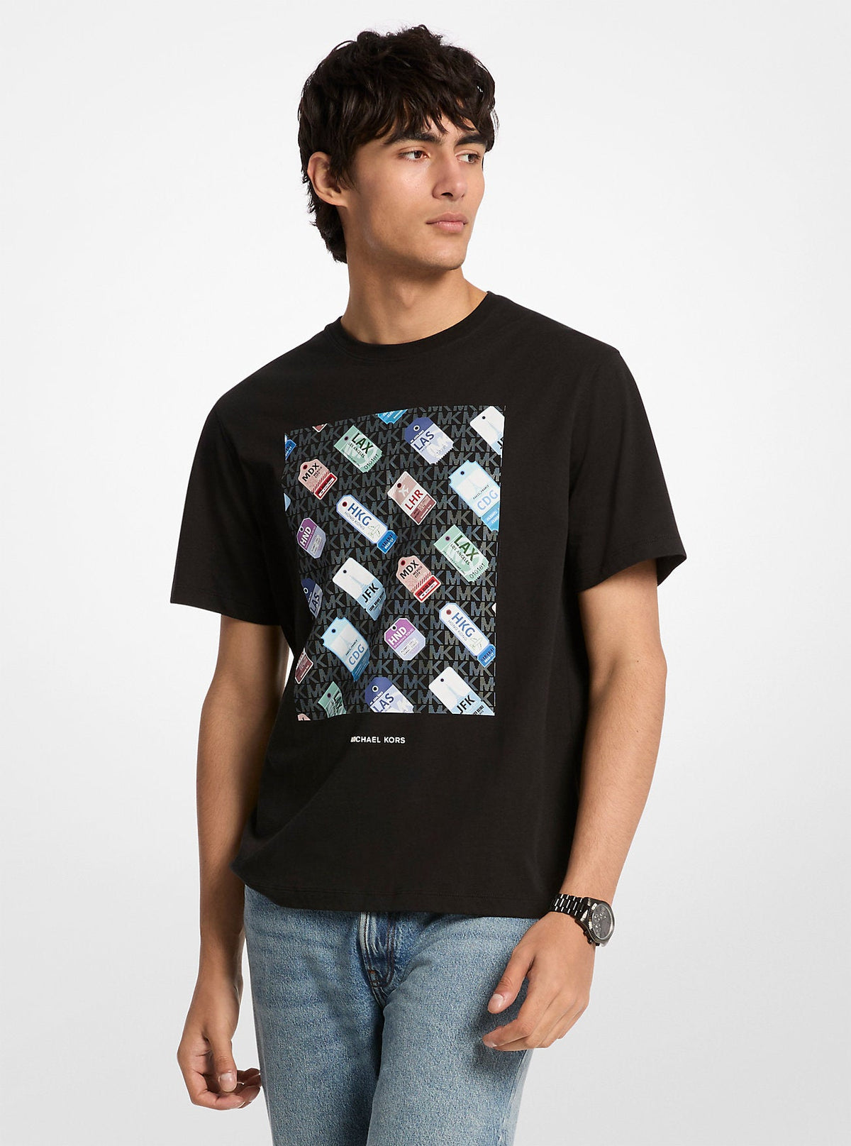 Graphic Logo Cotton T-Shirt