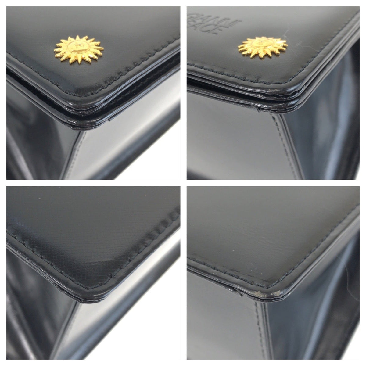 Versace Leather Handbag (Pre-Owned)