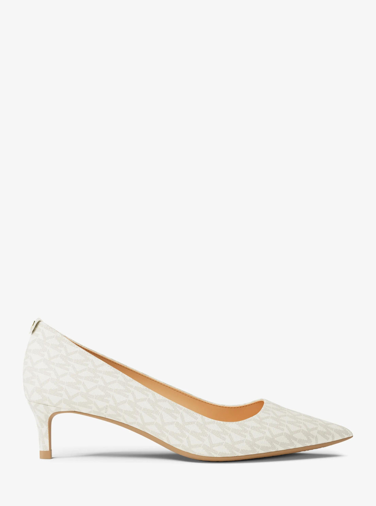 Alina Flex Signature Logo Kitten Heel Pump