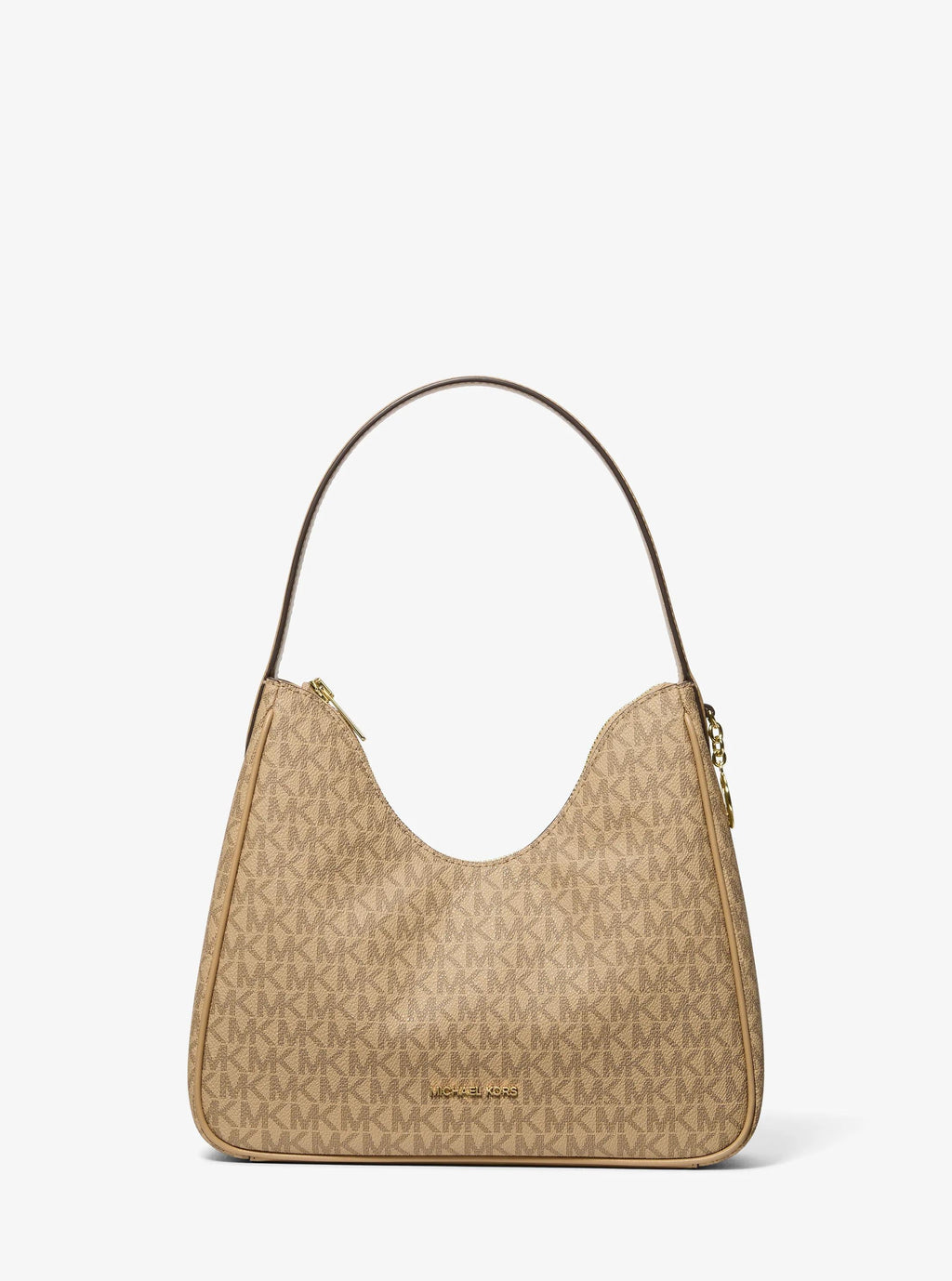 Nayla Small Signature Logo Hobo Shoulder Bag
