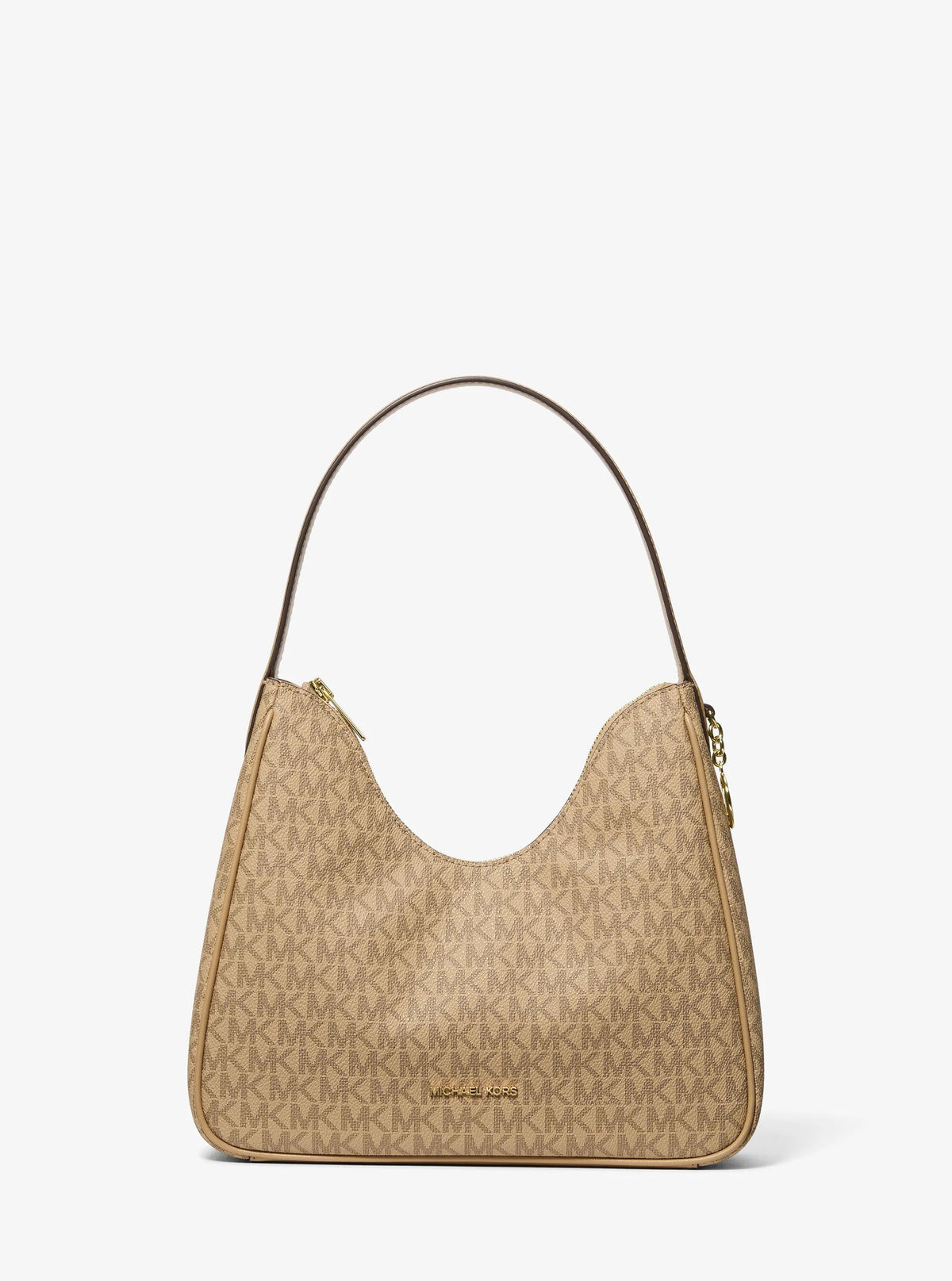 Nayla Small Signature Logo Hobo Shoulder Bag