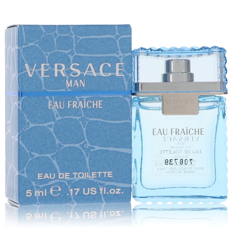 2pcs Combo Versace Man by Versace Mini Eau Fraiche .17 oz for Men
