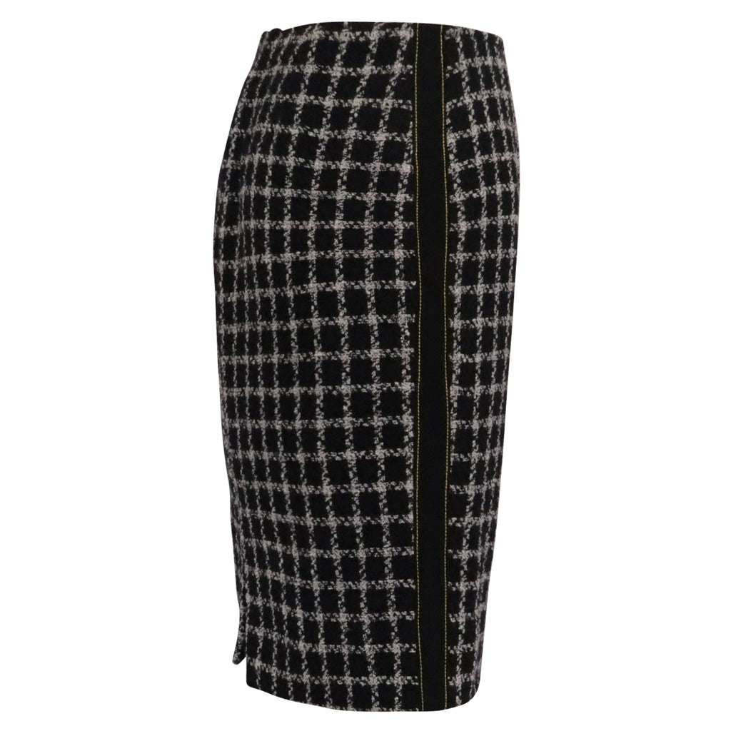 Gianni Versace Knee-Length Pencil Skirt in Black Tweed