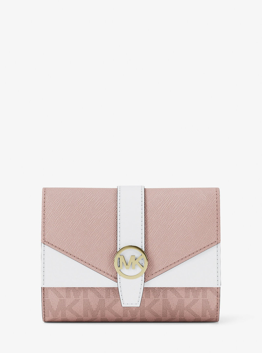 Greenwich Medium Signature Logo Trifold Wallet