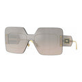 VE2277 10026I Light Transparent Brown/Brown to Grey Gradient Silver Mirror
