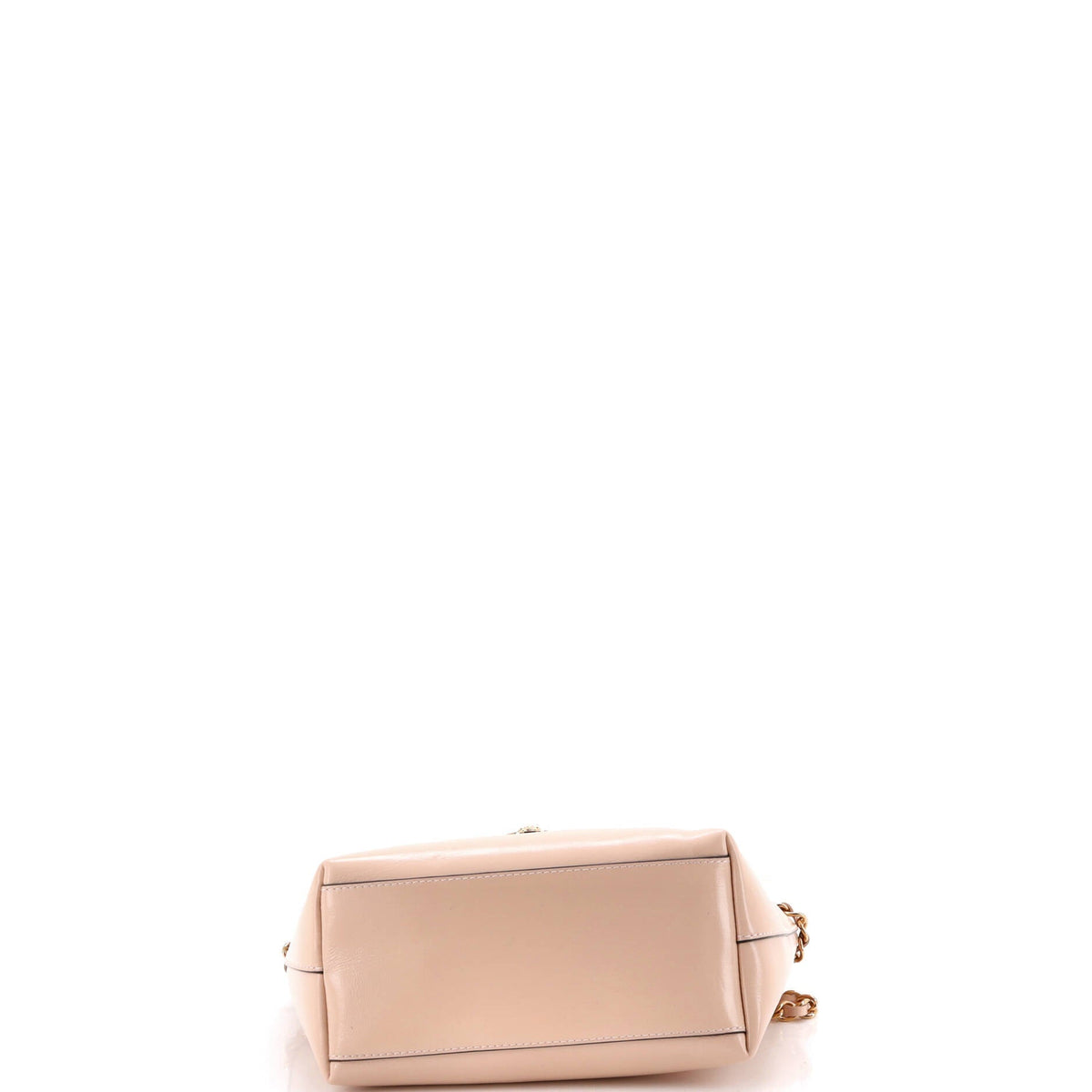 Medusa Icon Chain Tote Leather Mini