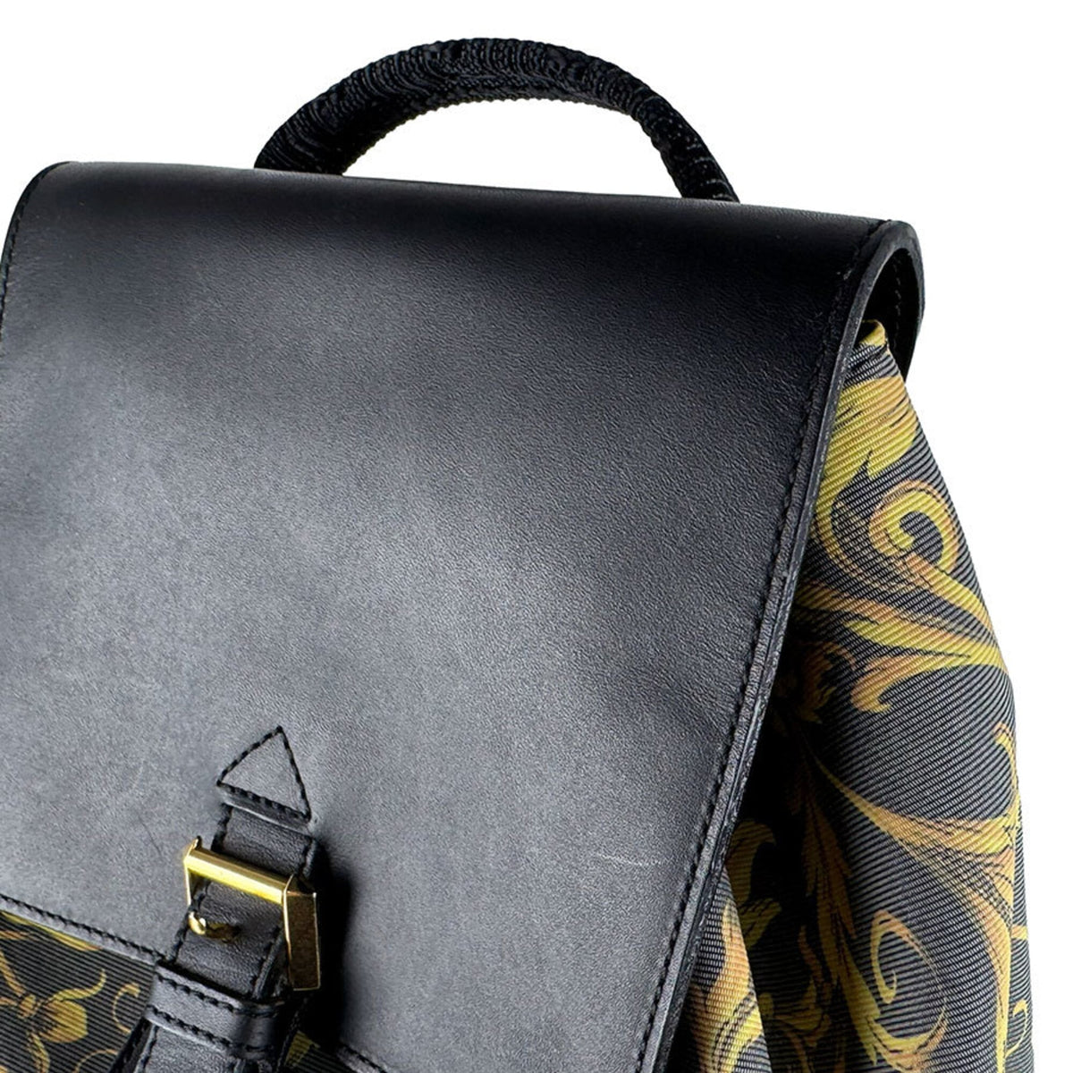 Versace gold Pvc Backpack (Pre-Owned)