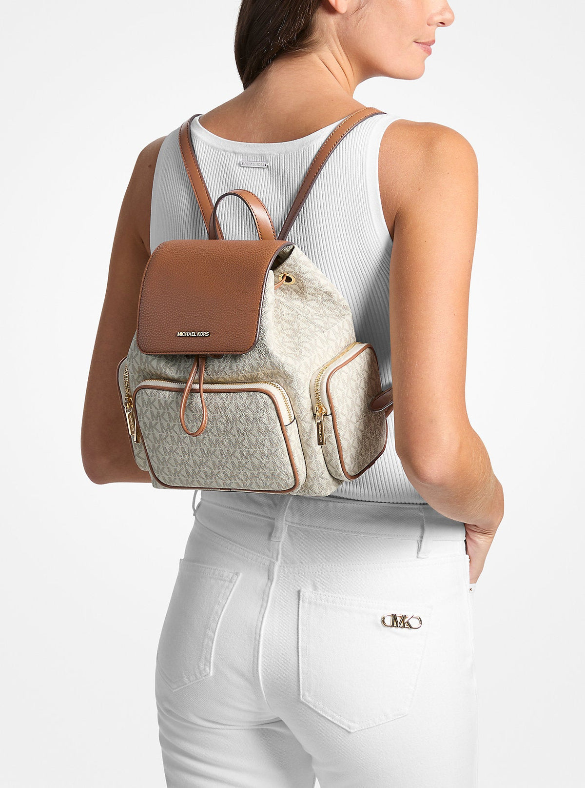Merritt Small Signature Logo Cargo Backpack