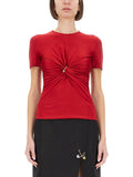 "Safety Pin" Curled Top