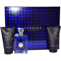 Versace Pour Homme by Versace for Men - 3 Pc Gift Set 1.7oz EDT Spray  1.7oz Hair &amp; Body Shampoo  1.7oz After Shave Balm