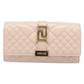 Versace Greca Goddess Convertible Clutch Leather Leather Clutche & Pouche Bag (Pre-Owned)
