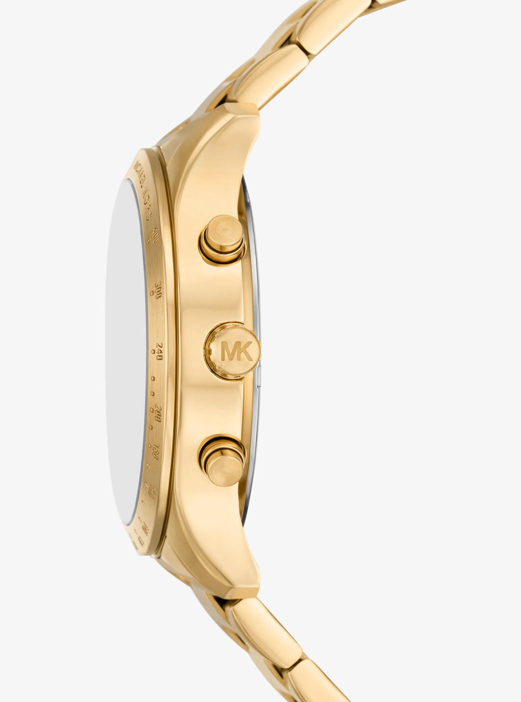 Oversized Berkley Pavé Gold-Tone Watch