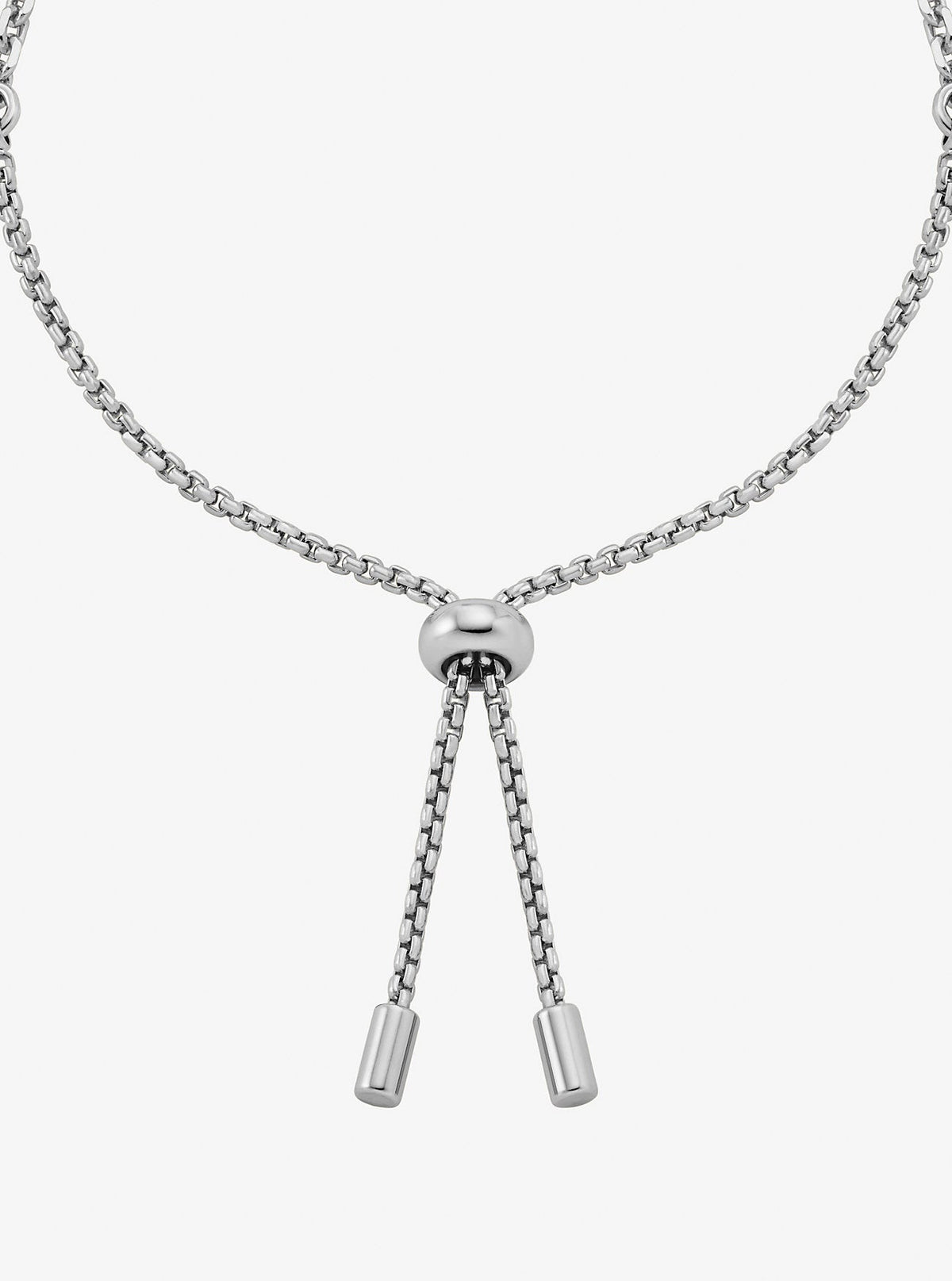 Pavé Lock Slider Bracelet